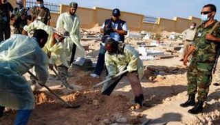 مقبرة جماعية في ليبيا - أرشيفية