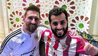 تركي آل الشيخ وليونيل ميسي