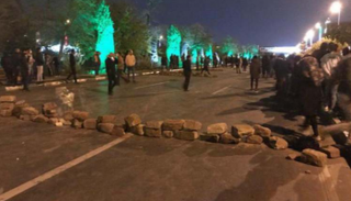 جانب من الاحتجاجات في إيران