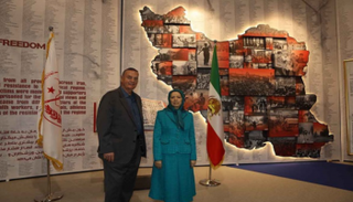 مريم رجوي والجنرال جيمز جونز