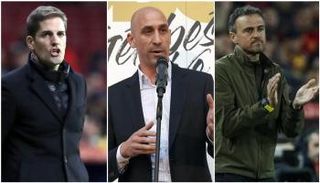 لويس إنريكي ولويس روبياليس وروبرت مورينو