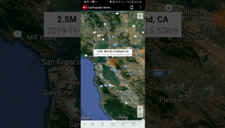 مركز الزلزال يبعد 63 كيلومترا عن جنوب غرب مدينة سان لويس