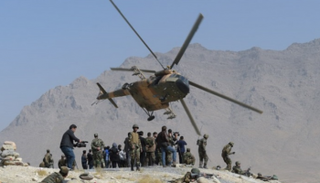 طائرة مروحية في أفغانستان - أرشيفية