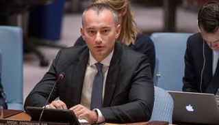  المنسق الخاص لعملية السلام في الشرق الأوسط نيكولاي ملادينوف