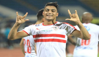 مصطفى محمد مهاجم الزمالك