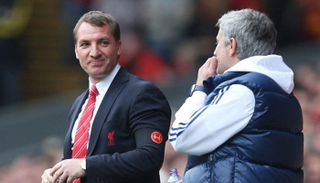 بريندان رودجرز وجوزيه مورينيو