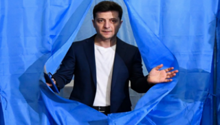 فولوديمير زيلينسكي رئيس أوكرانيا- أرشيفية