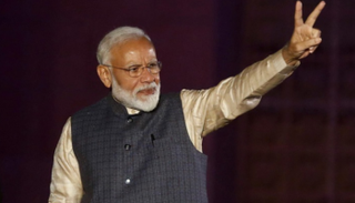 رئيس وزراء الهند ناريندرا مودي 