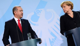 ميركل وأردوغان - أرشيفية