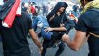 مقتل اثنين وإصابة 22 في إطلاق الرصاص لتفريق متظاهرين وسط بغداد