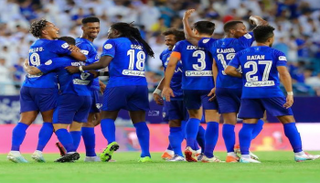 فرحة لاعبي الهلال