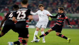 من مباراة بايرن ميونيخ ودوسلدورف 