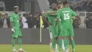 لاعبو الرجاء من المباراة