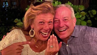 هدى قطب وخطيبها جويل شيفمان