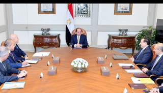 الرئيس السيسي خلال استقباله الرئيس التنفيذي لشركة "إيني" الإيطالية