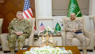 رئيس هيئة الأركان العامة السعودي ورئيس هيئة الأركان المشتركة الأمريكية