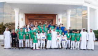 محمد بن زايد يهنئ أبطال الجوجيتسو بإنجاز المونديال