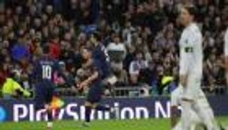 ريال مدريد يفقد فرصه في صدارة مجموعته بالأبطال بالتعادل مع سان جيرمان