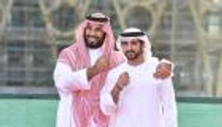 حمدان بن محمد ومحمد بن سلمان يزوران موقع "إكسبو 2020 دبي"