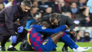 برشلونة يعلن غياب ديمبلي لشهرين ونصف 