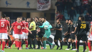 من مباراة الأهلي والنجم الساحلي