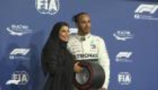 هاميلتون يعلق على فوزه بمركز أول المنطلقين في سباق جائزة أبوظبي الكبرى