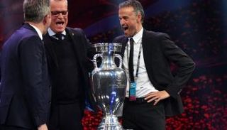 لويس إنريكي بعد إجراء القرعة