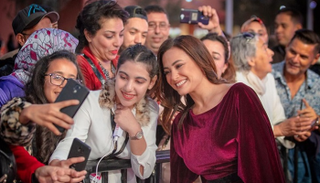 هند صبري مع جمهور مراكش