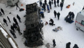 مصرع 15 بانقلاب حافلة في روسيا