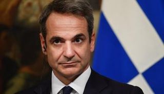  رئيس الوزراء اليوناني كيرياكوس ميتسوتاكيس