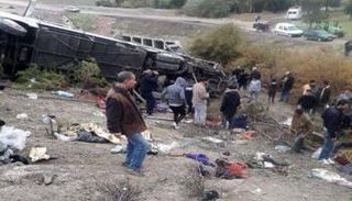 انقلاب حافلة في المغرب يودي بحياة 17 شخصا - أرشيفية