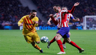 أتلتيكو مدريد وبرشلونة