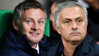 جوزيه مورينيو وأولي جونار سولسكاير