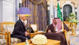 الملك سلمان بن عبدالعزيز ورئيس مجلس النواب الليبي