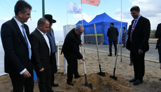 بنيامين نتنياهو في عسقلان