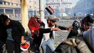 جانب من الاحتجاجات العراقية