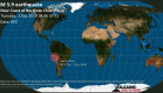 زلزال بقوة 6 درجات قبالة ساحل تشيلي
