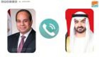 محمد بن زايد يتلقى اتصالا هاتفيا من السيسي للتهنئة باليوم الوطني