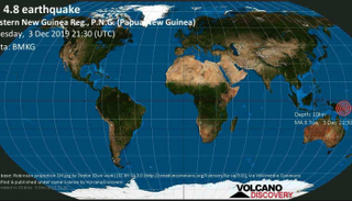 زلزال بقوة 5.6 درجة ضرب بابوا غينيا
