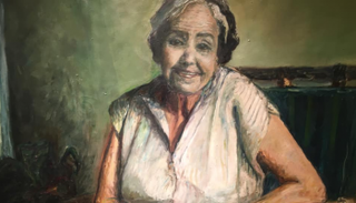 بورتريه للفنانة التشكيلية الراحلة تحية حليم