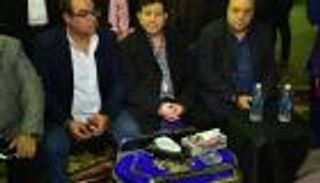 هاني شاكر ونجوم الفن المصري يقدمون العزاء لأسرة شعبان عبدالرحيم