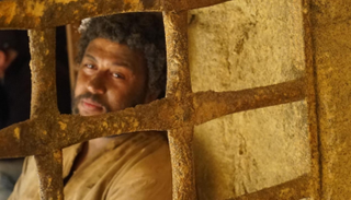 الفنان محمد جمعة في مشهد من 