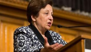 شرين عبادي الحاصلة على جائزة نوبل للسلام 