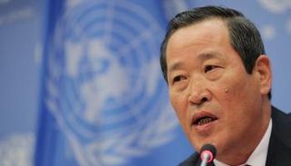 مندوب كوريا الشمالية لدى الأمم المتحدة كيم سونغ