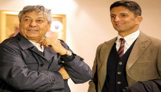 رازفان لوشيسكو مع والده ميرسيا لوشيسكو