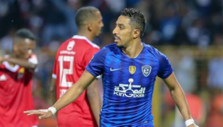 سالم الدوسري لاعب الهلال السعودي