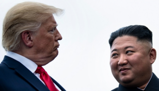 دونالد ترامب وكيم جونج أون