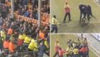 اشتباكات جماهيرية داخل ملعب إنجليزي