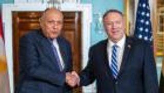 شكري وبومبيو يبحثان تطورات سد النهضة وأزمة ليبيا