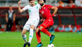 لقطة من المباراة